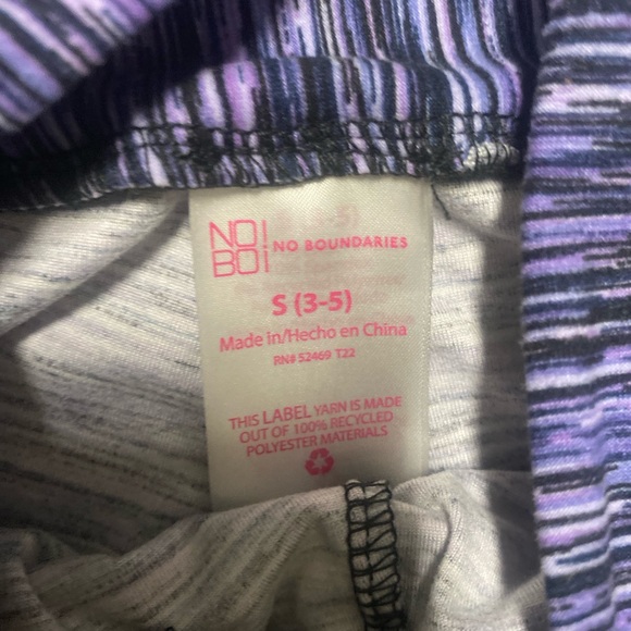 No Boundaries Juniors' Sueded Crossover Ankle Leggings - Picture 4 of 8